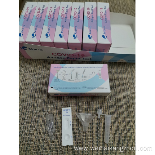 COVID-19 Saliva Antigen Rapid Test Kit With CE